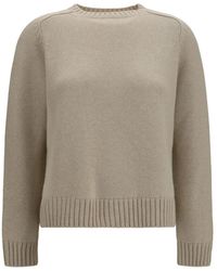 Loro Piana - Cashmere Raglan-Sleeve Sweater - Lyst