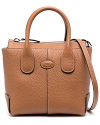 Tod's - Di Leather Tote Bag - Lyst