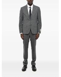 Corneliani - District Check Virgin Wool Suit - Lyst