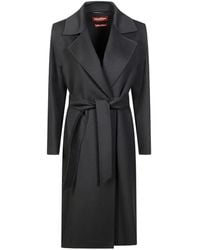 Max Mara - Abrigo Studio Con Diseño Cruzado De Manga Estilo Kimono - Lyst