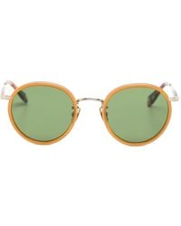 Garrett Leight - Wilson X Round-Frame Sunglasses - Lyst