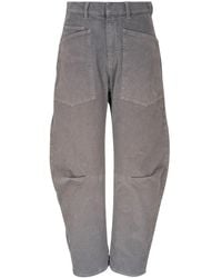 Nili Lotan - High-Waisted Corduroy Trousers - Lyst
