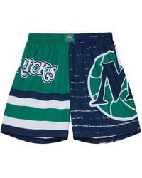 Mitchell & Ness - Dallas Mavericks Jumbotron 3.0 Shorts - Lyst