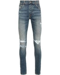 Amiri - Fractured Skinny Jeans - Lyst