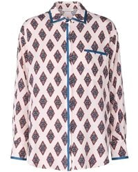 F.R.S For Restless Sleepers - Aion Geometric-Print Shirt - Lyst