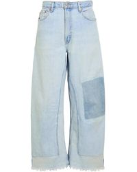 B Sides - Vaqueros Deshilachados Con Diseño Patchwork De X Levi's - Lyst