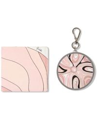 PUCCI - Marmo-Print Mirror Charm - Lyst