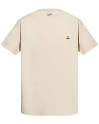 Vivienne Westwood - Orb-Embroidered T-Shirt - Lyst