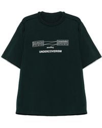 Undercover - Camiseta con logo estampado - Lyst