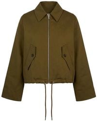 Closed - Cotton Blouson Jacket - Lyst