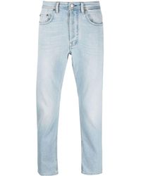 Acne Studios - Cropped Slim-fit Jeans - Lyst