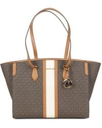 Michael Kors - Large Monogram Tote Bag - Lyst