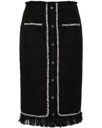 GIUSEPPE DI MORABITO - Rhinestone-Embellished Midi Skirt - Lyst