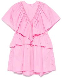 Simone Rocha - Ruffle-Detailed Mini Dress - Lyst