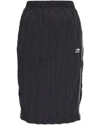 Balenciaga - Pleated Midi Skirt - Lyst