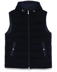 Eleventy - Knitted Gilet - Lyst