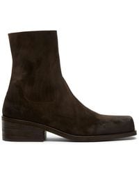 Marsèll - 55Mm Cassello Suede Ankle Boots - Lyst