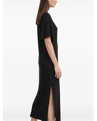 Bruuns Bazaar - Ribbed Flared-Sleeve Midi Dress - Lyst