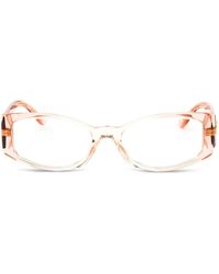 Versace - Lunettes De Vue À Monture Géométrique - Lyst