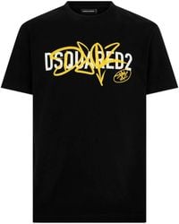 DSquared² - Graffiti Cool-Fit T-Shirt - Lyst