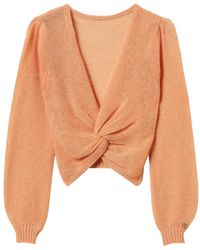Twinset - Twist-Detail Sweater - Lyst