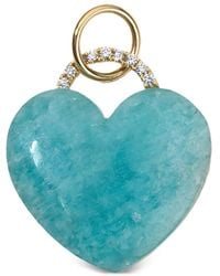Devon Woodhill - Rock Solid Heart Amazonite And Diamond Pendant - Lyst