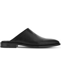Ferragamo - Leather Slip-on Loafers - Lyst