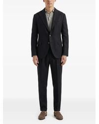 Brunello Cucinelli - Single-Breasted Pleated Suit - Lyst