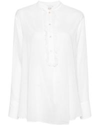 Forte Forte - Blouse Met Ruches - Lyst