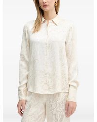 Silvian Heach - Patterned Blouse - Lyst