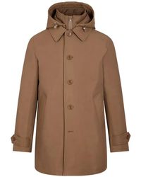 Fursac - Hooded Button-Fastening Parka - Lyst