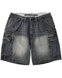 Universal Overall - Bermudas Cargo Con Efecto Envejecido - Lyst
