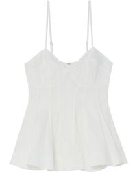 Aje. - Evangeline Flared Camisole Top - Lyst