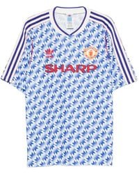 adidas - Zigzag-Print T-Shirt - Lyst