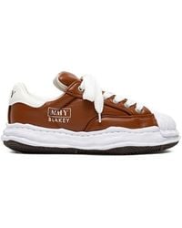 Maison Mihara Yasuhiro - Blakey Og Sole Padded-Pu Low-Top Sneakers - Lyst