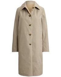 Ralph Lauren - Reversible Balmacaan Coat - Lyst