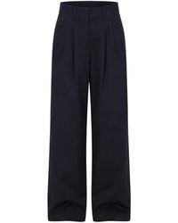 PT Torino - Pleated Wide-Leg Trousers - Lyst