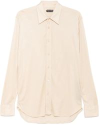 Tom Ford - Sheer Silk Shirt - Lyst