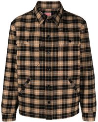 KENZO - Checked Button-up Shirt - Lyst