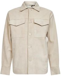 Lardini - Chemise Boutonnée À Poches Poitrine - Lyst