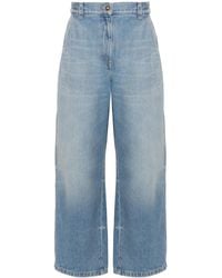 Palm Angels - Wide Leg Denim Jeans - Lyst