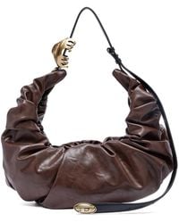 DIESEL - Large Grab-D Gathered Shoulder Bag - Lyst