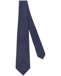 Kiton - Cravate À Motif En Jacquard - Lyst