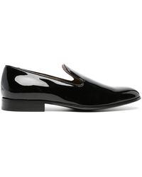 Gianvito Rossi - Patent-Finish Leather Loafers - Lyst