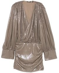 ROTATE BIRGER CHRISTENSEN - Sequin-Embellished Mini Dress - Lyst