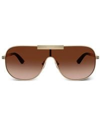 Versace - Pilot-Frame Sunglasses - Lyst