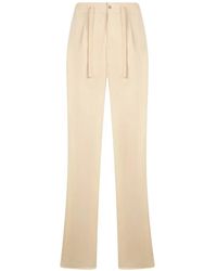Fedeli - Pleated Drawstring Trousers - Lyst