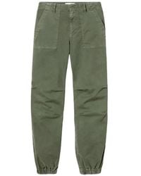 Nili Lotan - Elasticated-Cuff Trousers - Lyst