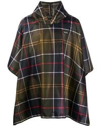 Barbour - Sproof Tartan Poncho - Lyst