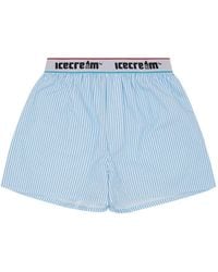 ICECREAM - Logo-Waistband Shorts - Lyst